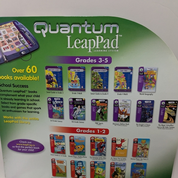 Quantum LeapPad Learning System New in Box - Picture 7 of 12